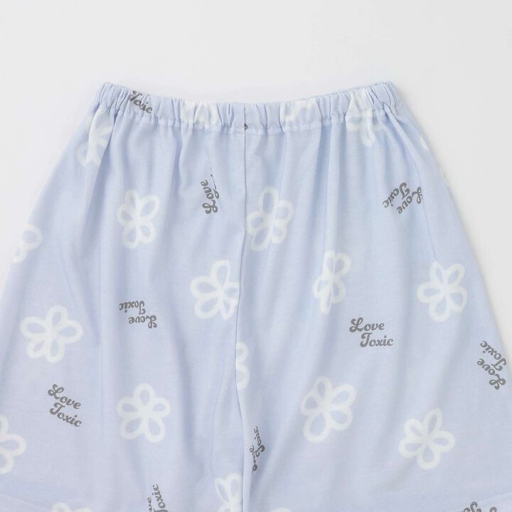 [Room Wear/Pajamas] Short-Sleeve All-Over Pattern Shirt & Shorts Set,Red, medium image number 12