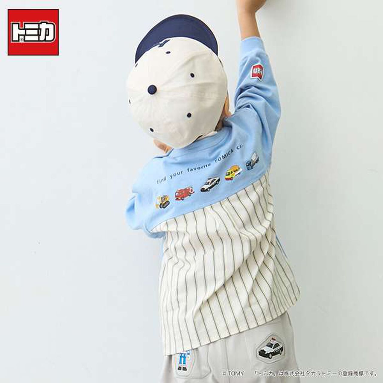 [TOMICA] Back Shirt T-Shirt,White, large image number 11
