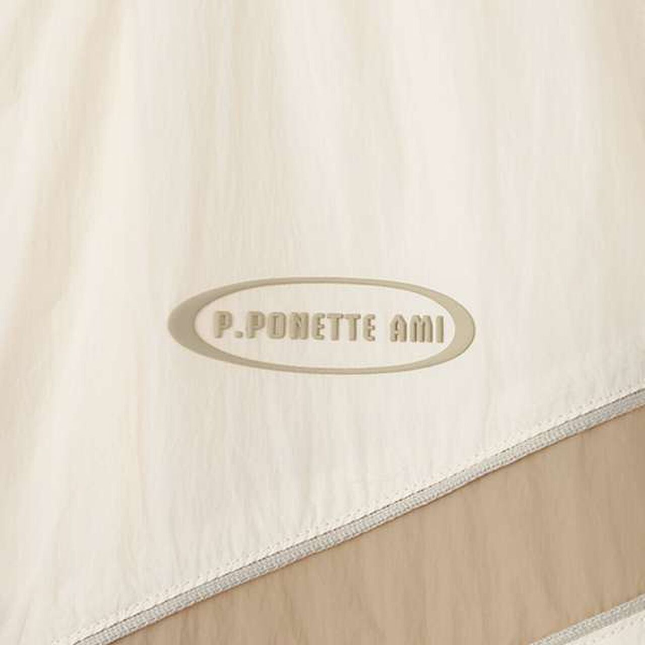 [AMI] Water-Repellent Hooded Balloon Light Bomber Jacket,Ivory, large image number 14