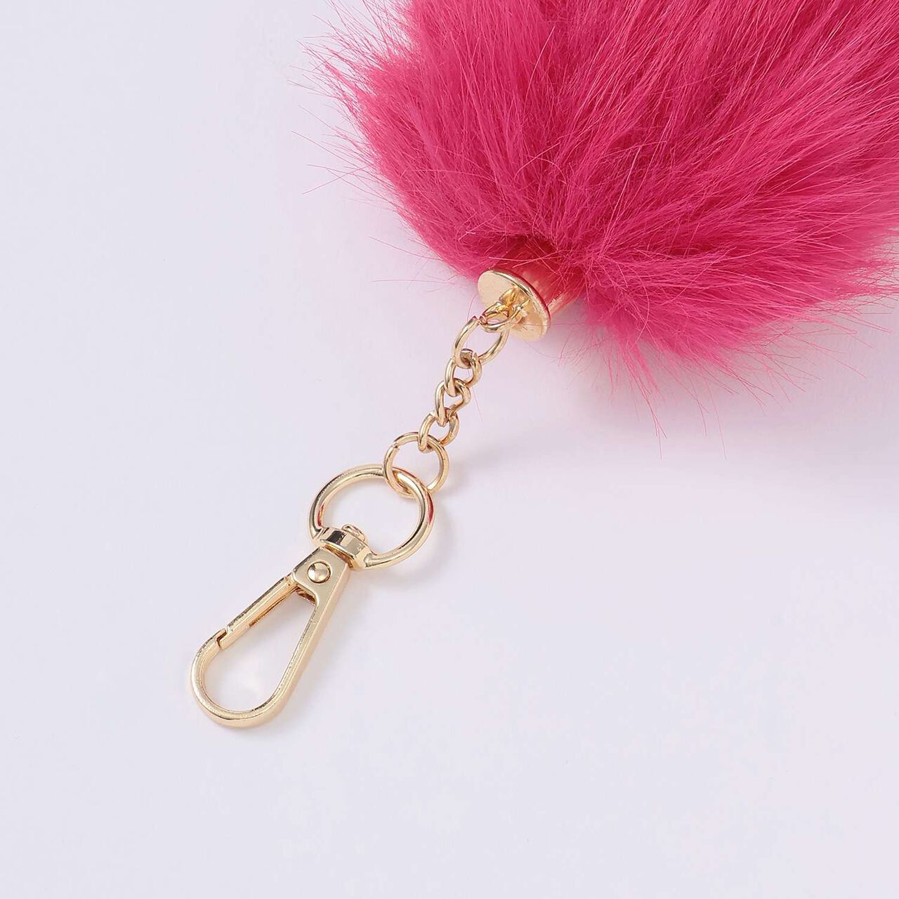 [LTXC] Mini Fur Tail Charm,White, large image number 3