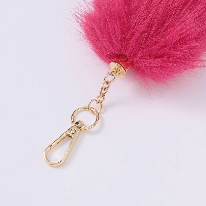 [LTXC] Mini Fur Tail Charm,White, medium image number 3