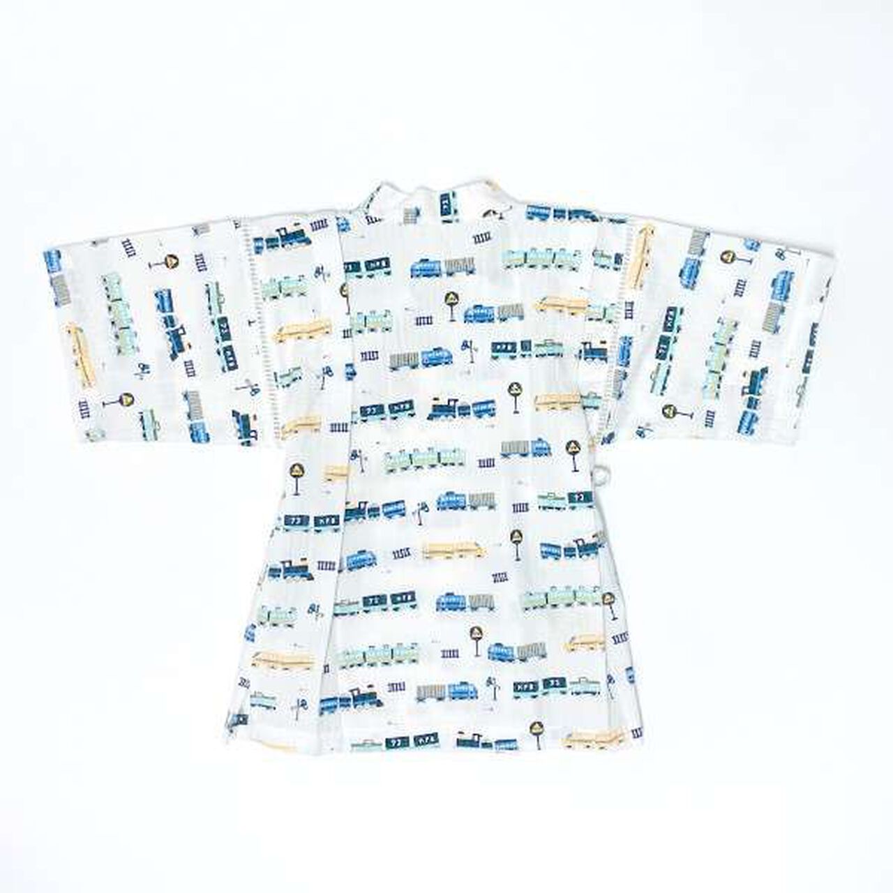KP Boy Train Print Jinbei,White, large image number 14