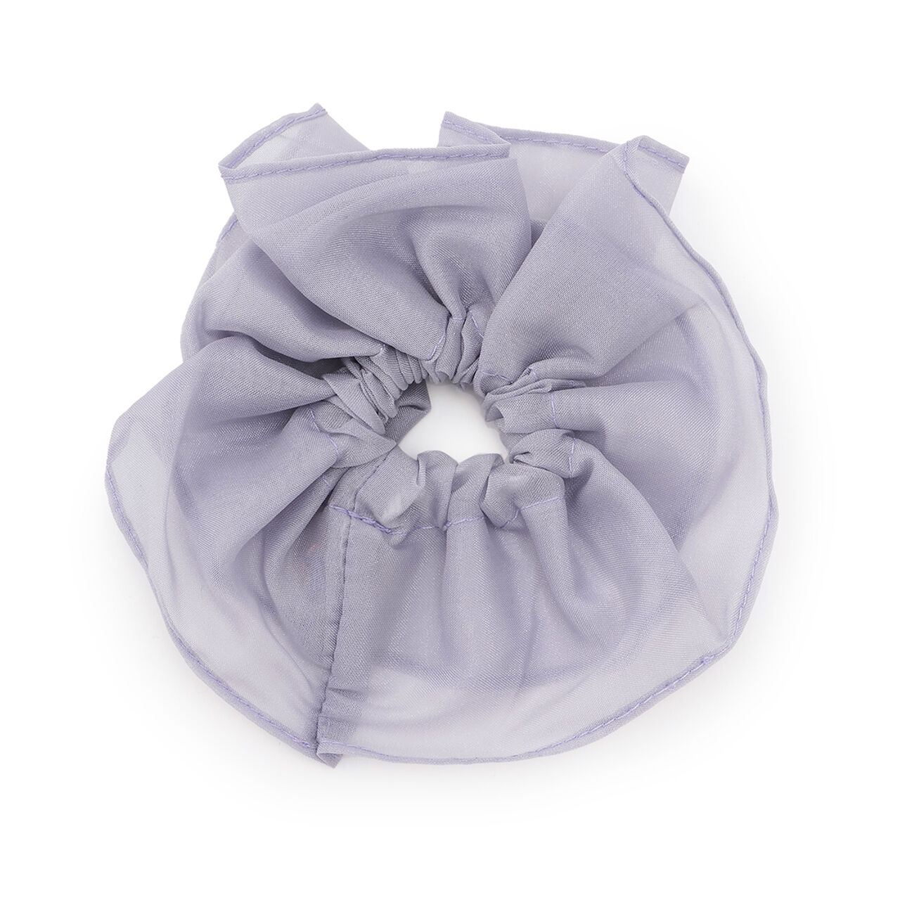 Organza Scrunchie,Pink, large image number 4