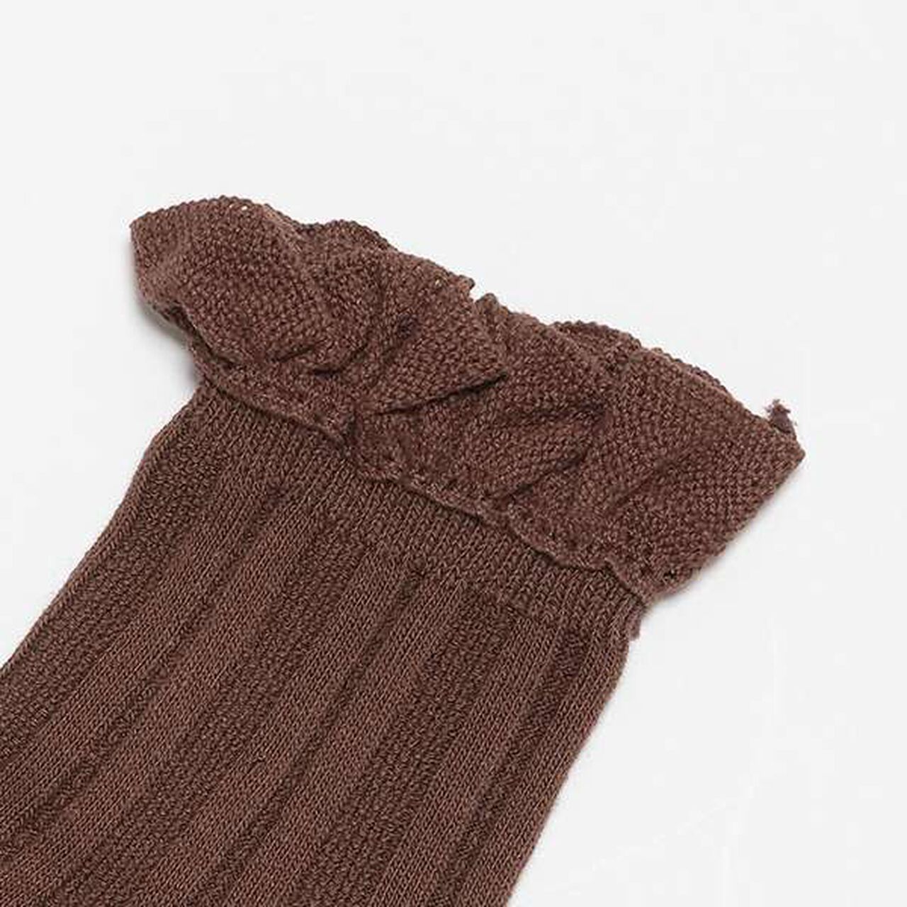 Lace Crew Socks,Ivory, large image number 14