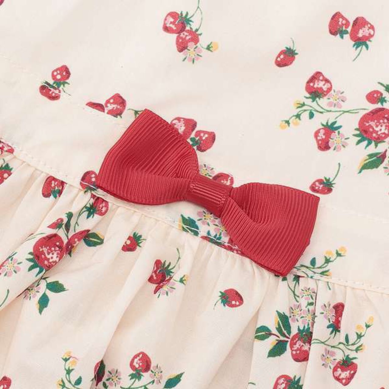 Wild Strawberry Apron Gift Set [with Box],Pearl white, large image number 3