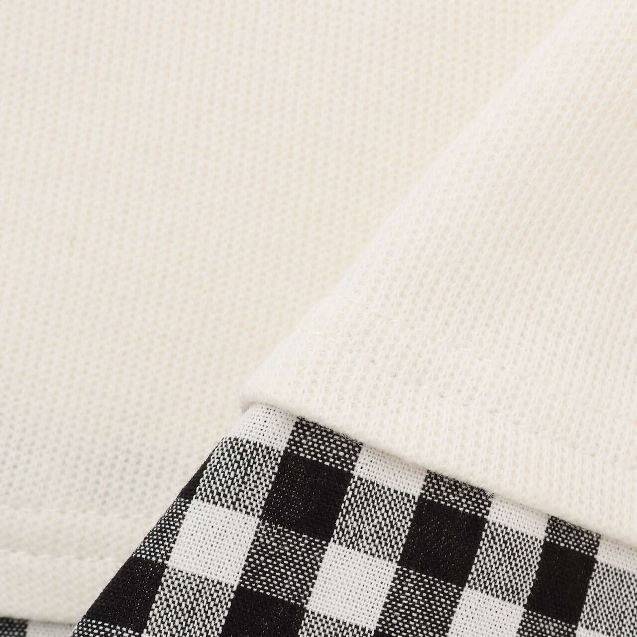 Chikawa Anime Long-Sleeve T-Shirt with Docking Design,Ivory, large image number 10