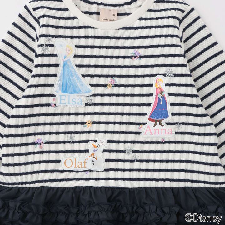 [Frozen] Peplum Long-Sleeve T-Shirt,Navy, medium image number 10