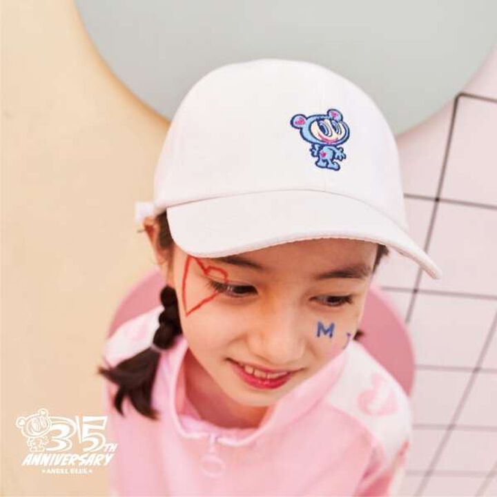 [ANGEL BLUE] Mr. Nakamura Embroidered Cap,Beige, medium image number 8