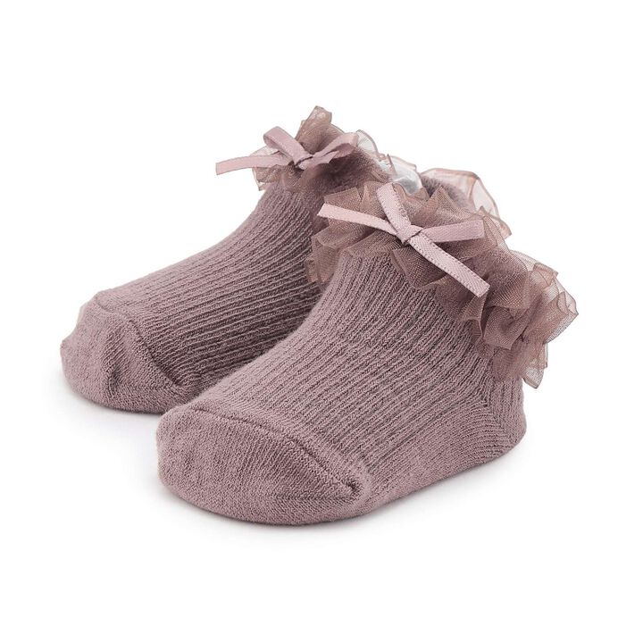 Organza Frill Cup Socks,, medium