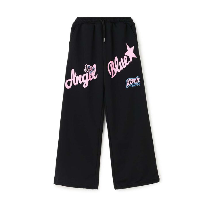 [Angel Blue] Big Logo Sweat Pants,, medium