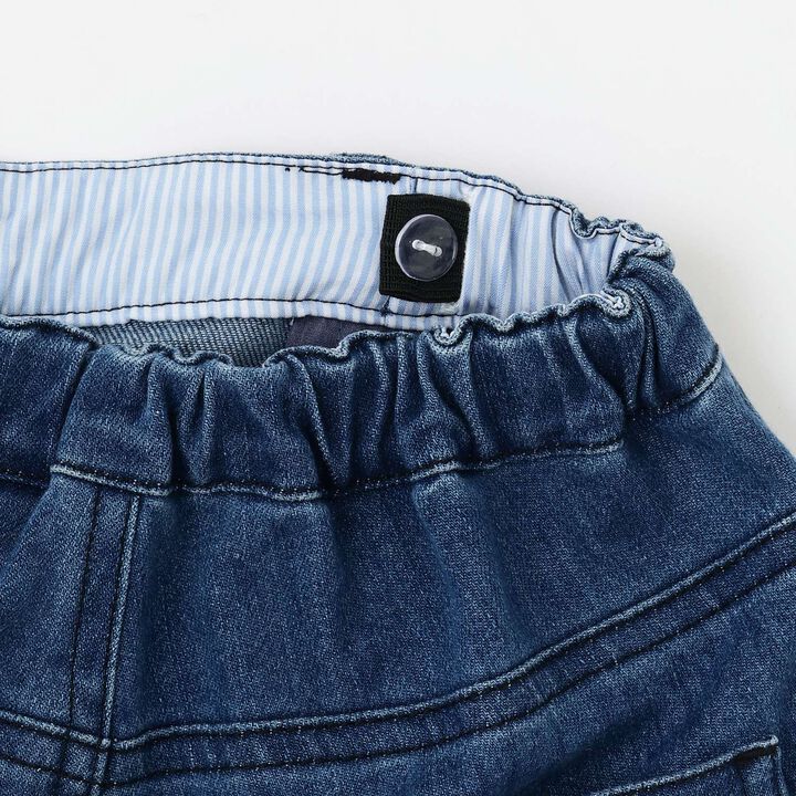 Style Up Flare Denim Long Pants,Blue, medium image number 3