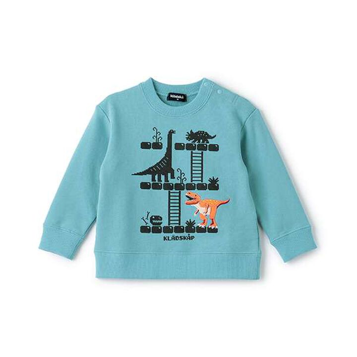 Dinosaur Game Sweatshirt,Gray, medium image number 10