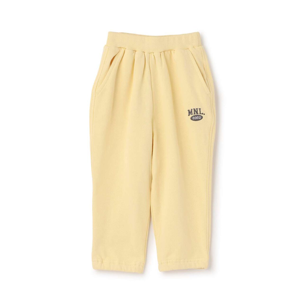 [DailyME] 100% Cotton Sweatpants,Yellow, large image number 0
