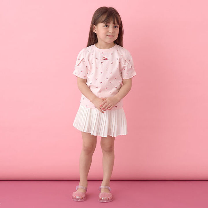 Pleated Skirt (Inner Pants Included),Off white, medium image number 2