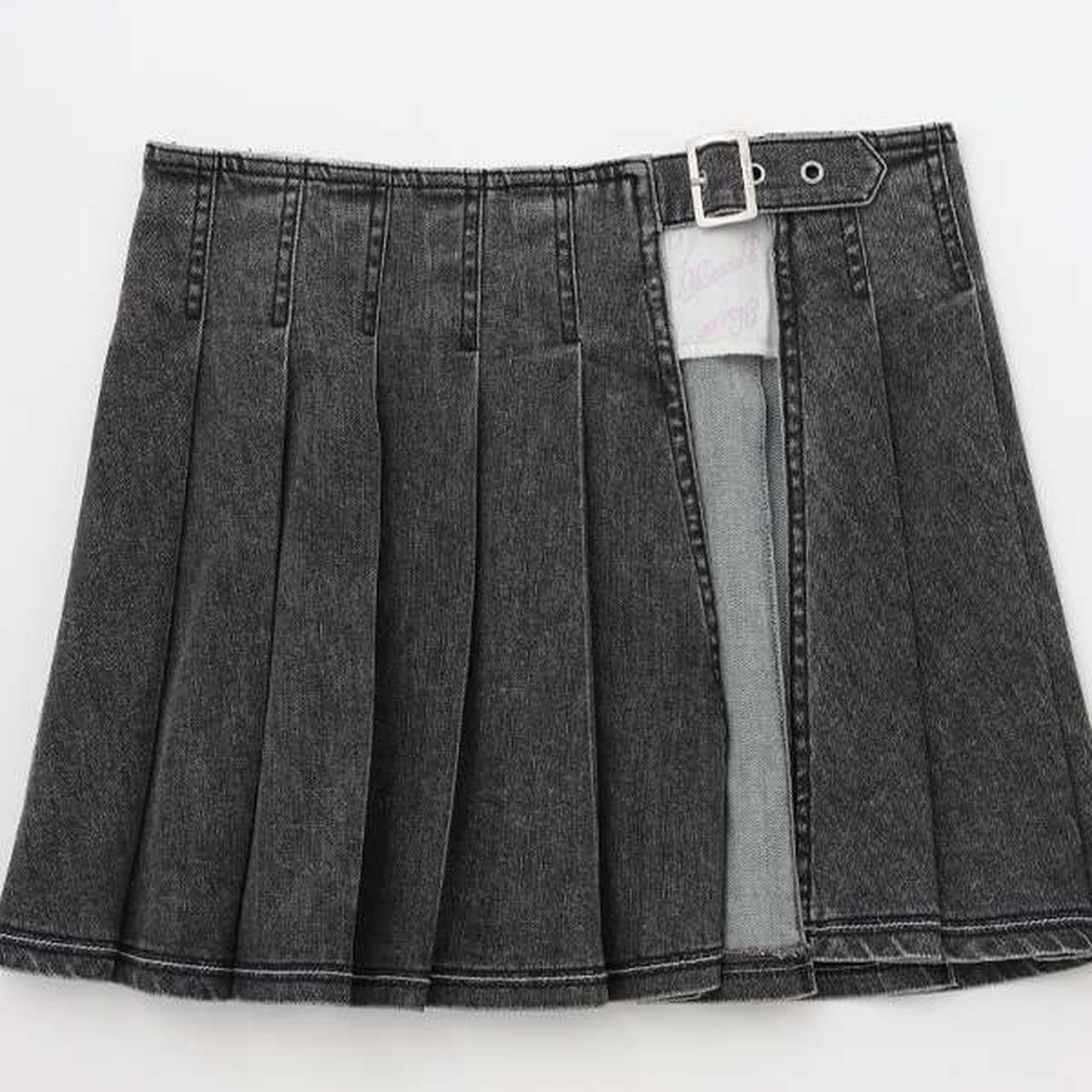 Wrap Pleats Shorts (2 WAY),Light blue, large image number 6