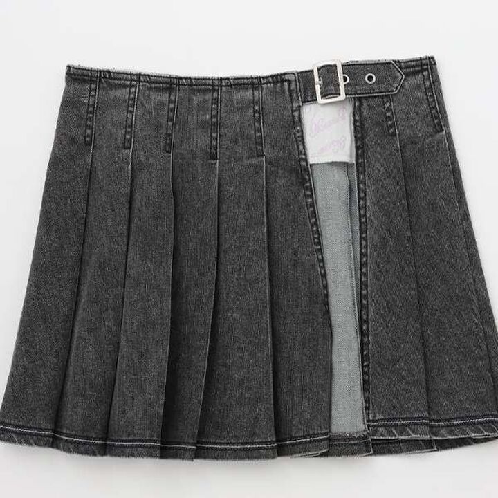 Wrap Pleats Shorts (2 WAY),Light blue, medium image number 6