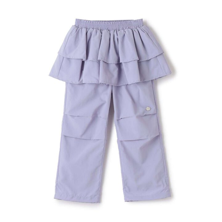 [School-Ready] [Water-Repellent, Anti-Stain, Durable, UV] Layered Skirt Pants,Lavender, medium image number 5