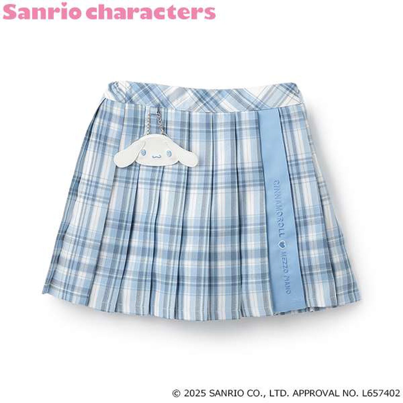 [My Melody & Cinnamoroll] Pleated Skirt-Pants with Pouch,Pink, large image number 18
