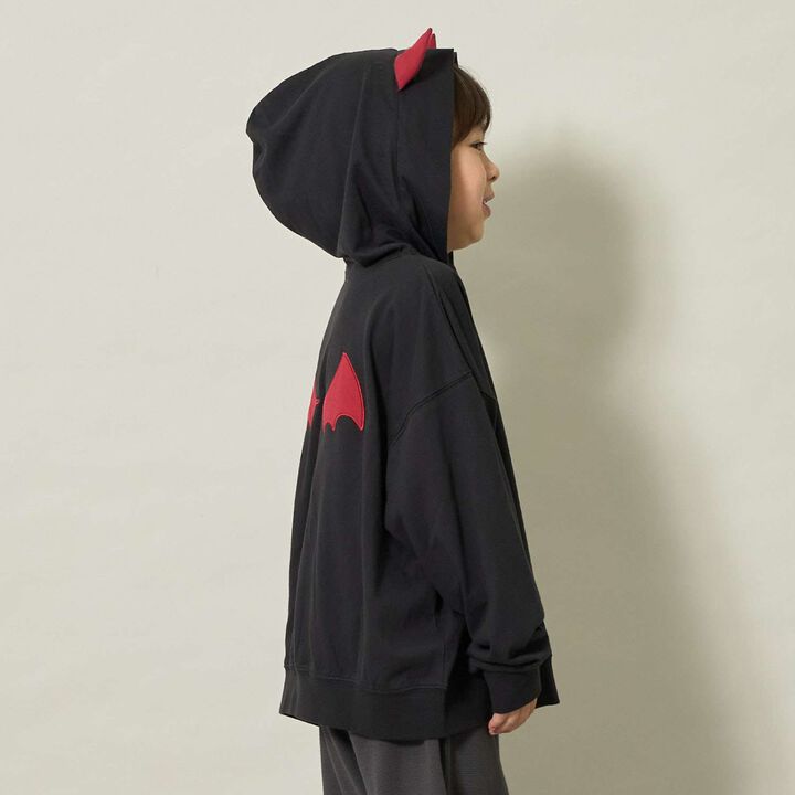 [Halloween] Dragon Devil Parka [Stain Resistant/Quick-Dry/UV],Black, medium image number 5