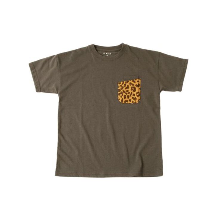 [Adult Size Available] Drop Shoulder Short Sleeve T-Shirt with 2 Pockets [Set Up Compatible],Charcoal gray, medium image number 1