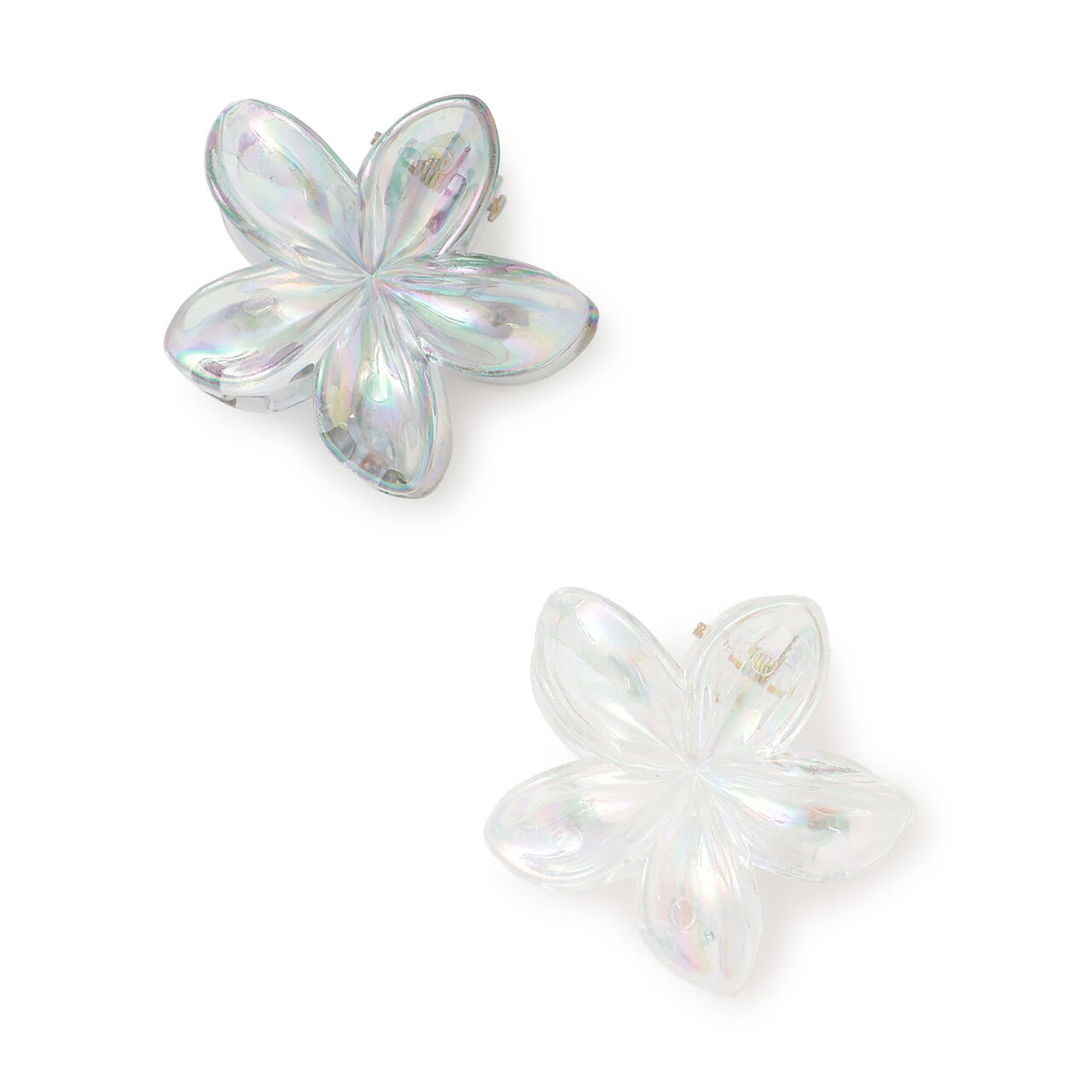 Mini Flower Hair Clip,Red, large image number 1