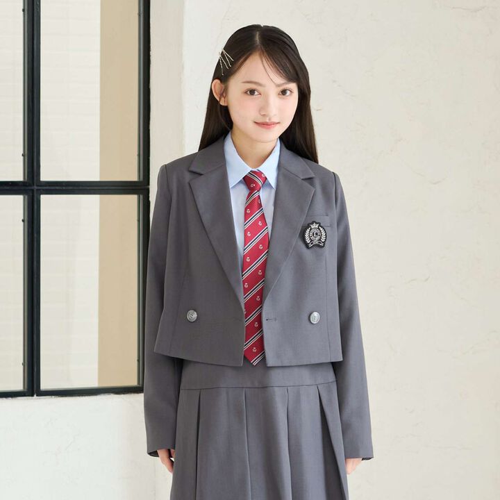 [Graduation/Ceremony/Freshers] Bolero Jacket with Emblem,, medium