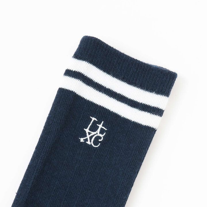 Ribbed Knee-High Socks,Off white, medium image number 1