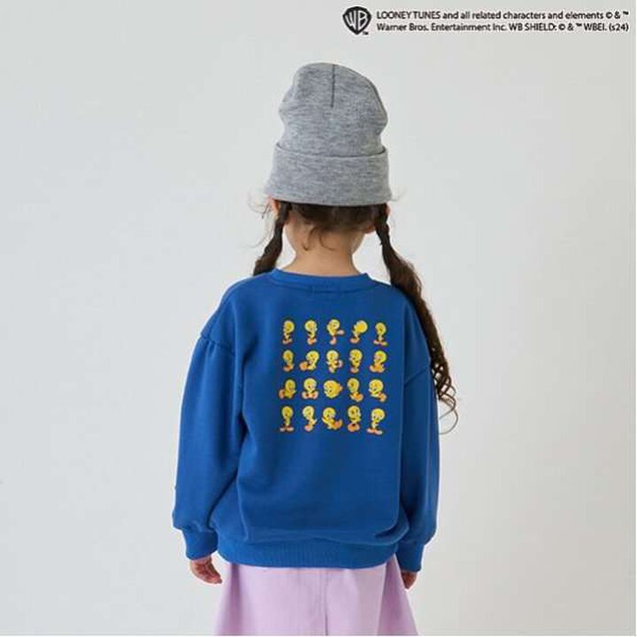 Tweety Fleece Pullover,Pink, medium image number 9