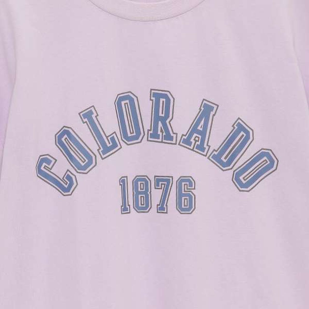 Loose Fit College T-Shirt,Smoke white, large image number 7