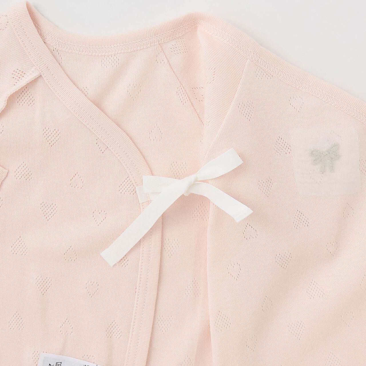 [Weak Acidity] Combi Bodysuit,Salmon pink, large image number 5