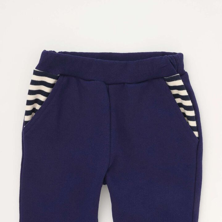 Stripe Star Pocket Fleece Pants,Gray, medium image number 2