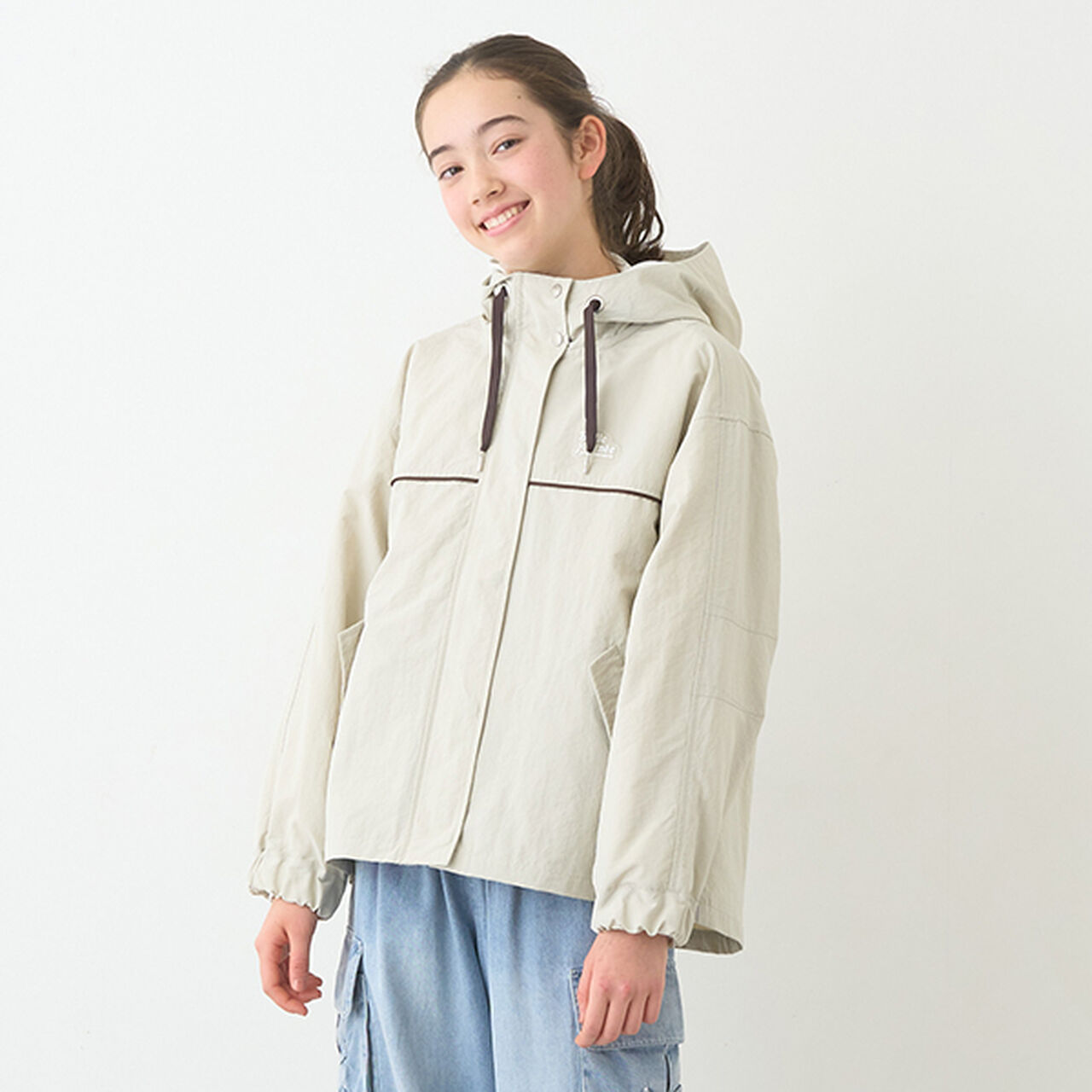 [Water-Repellent] 3 WAY Mountain Parka,Light beige, large image number 26