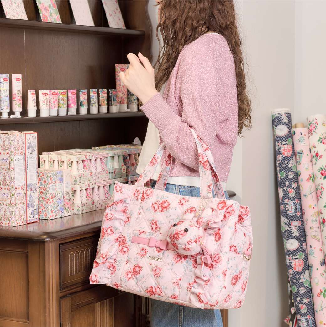 Cath Kidston] Mother's Bag with Shoulder Strap | Narumiya Official