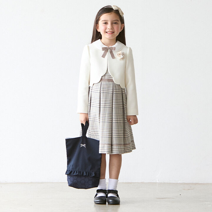 Frill Shoe Bag,Navy, medium image number 1