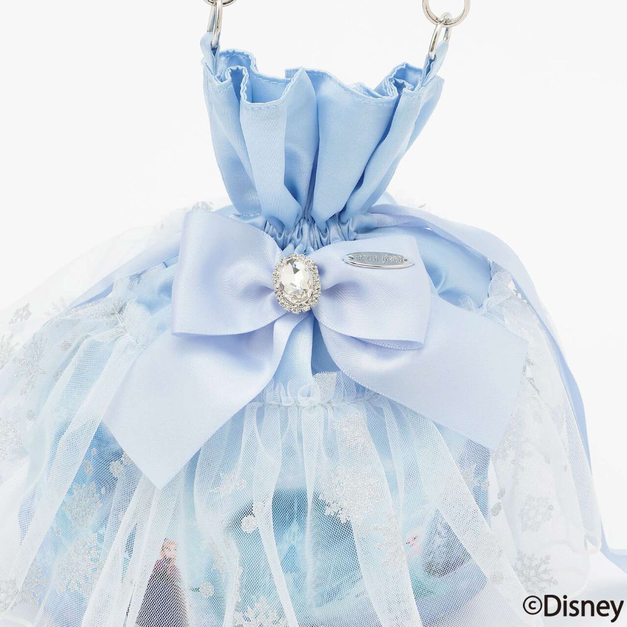 Frozen Drawstring Bag,Sax blue, large image number 7