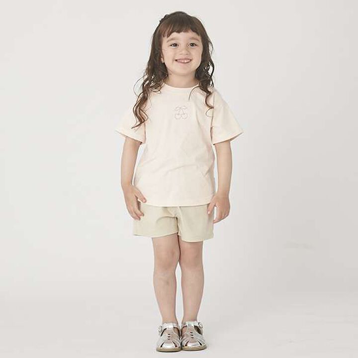 [GOOD PRICE] Cool Touch] Embroidered T-Shirt,Off white, medium image number 13