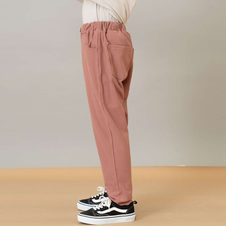 Cut Twill Slim Pants,Black, medium image number 5