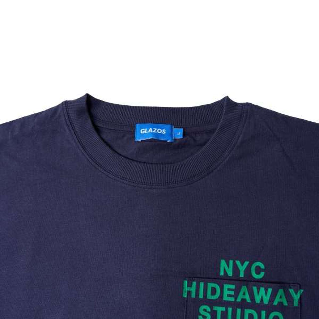 Pocket Logo Print Long-Sleeve T-Shirt,Light gray, large image number 1