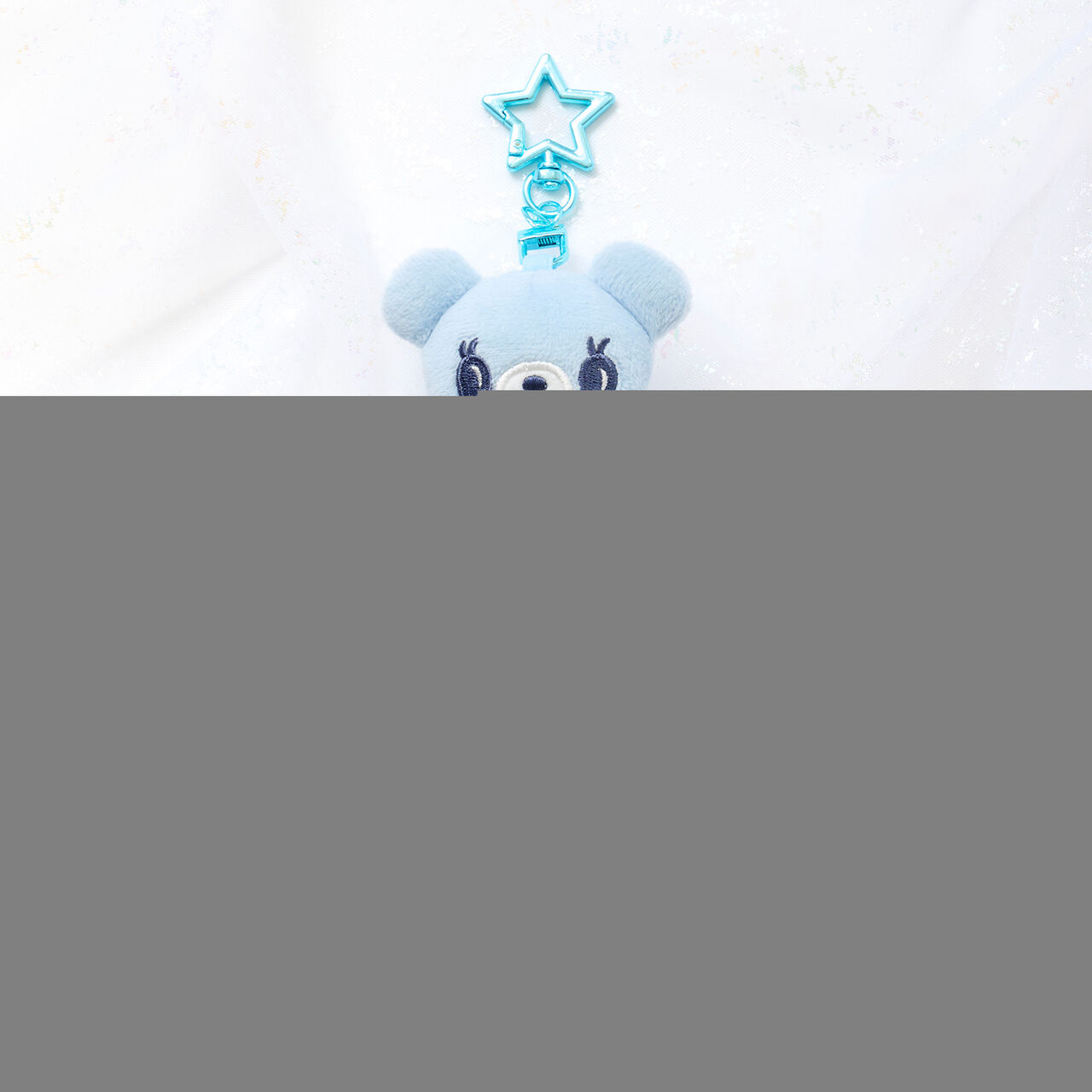 Sparkling Mint-kun Card Case with Playful Pop-Up Design,Sax blue, large image number 0