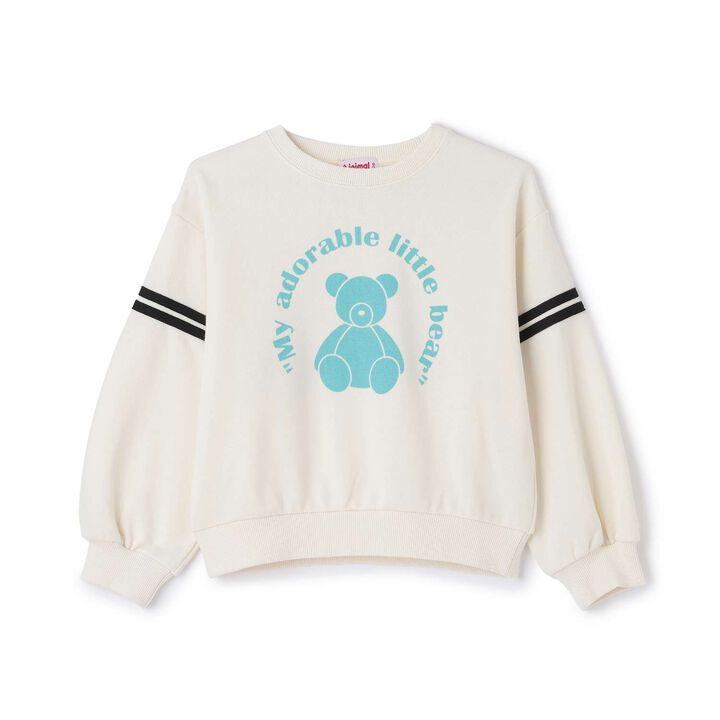 Assorted Flock Print Fleece Pullover,Lavender, medium image number 11