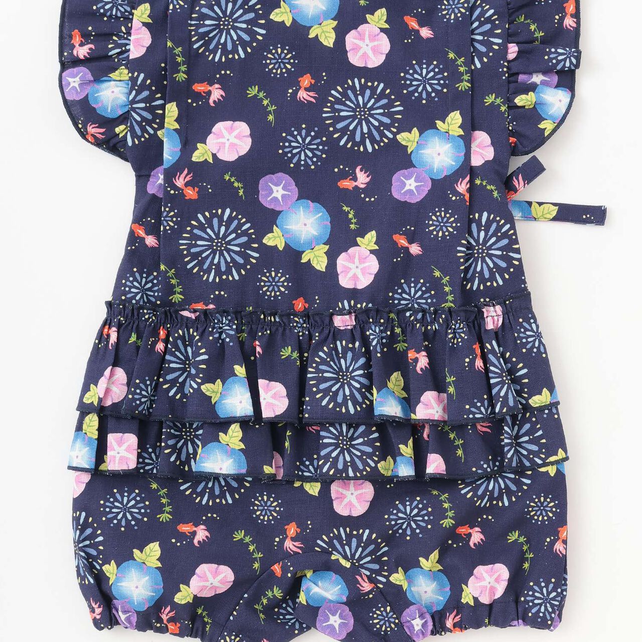 [Web Exclusive] Baby GIRLS Jinbei Set,Navy, large image number 13