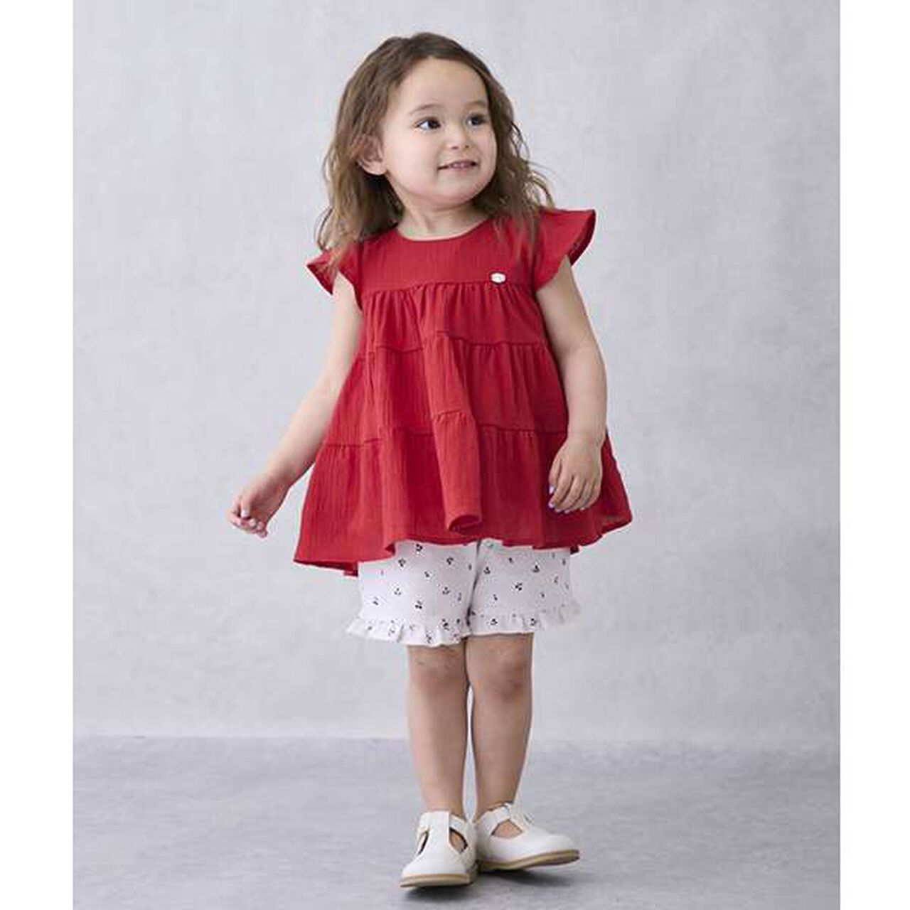 [Affordable] Frill Shorts,Ivory, large image number 0