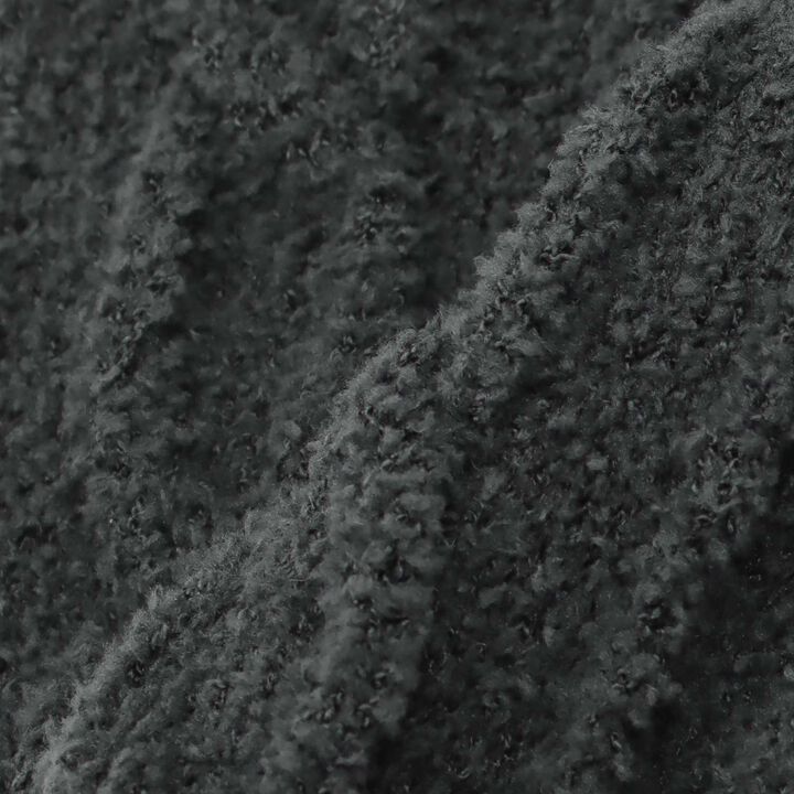 Fluffy Cable Knit Leg Warmers,Top gray, medium image number 3