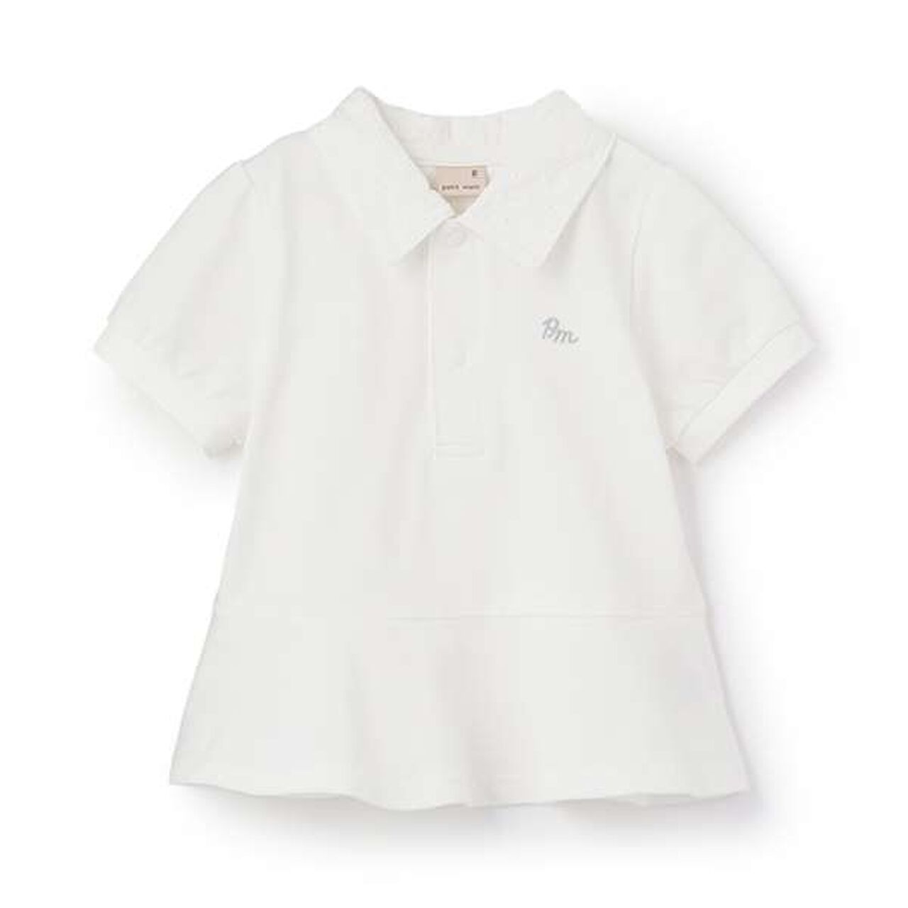 [Link] Peplum Polo Shirt,Light pink, large image number 11