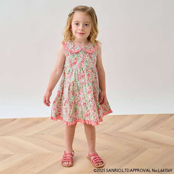 [My Melody] Liberty One-Piece Dress,Coral red, medium image number 0