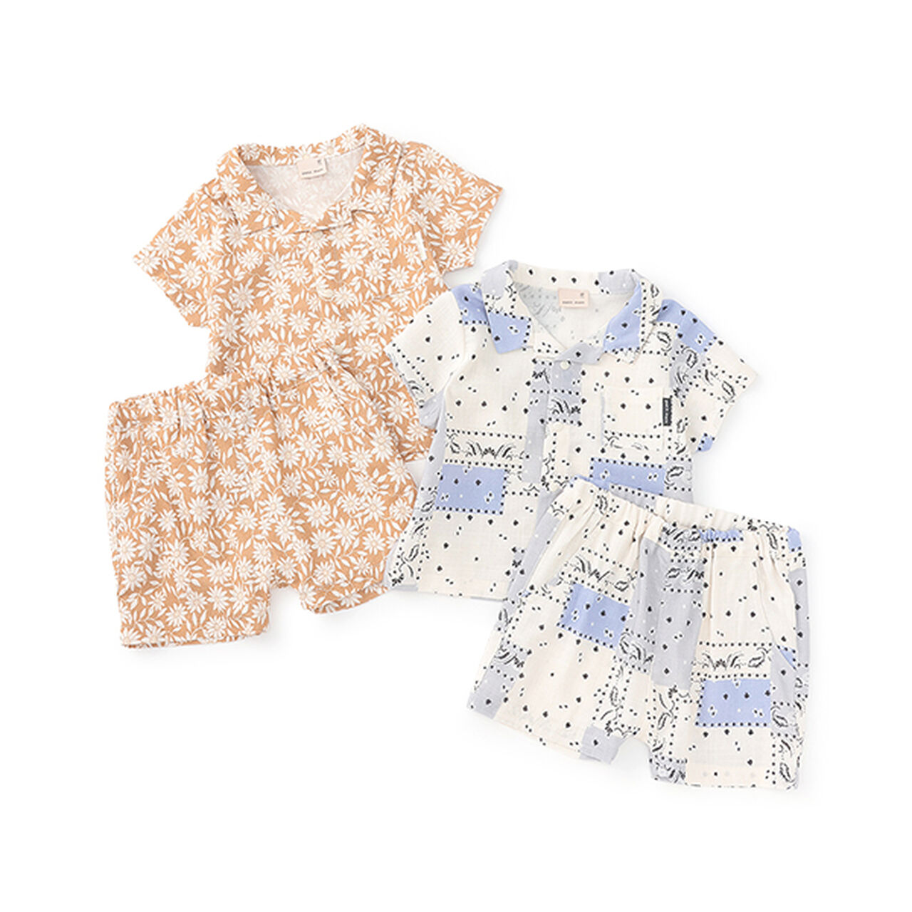 [Link] All-Over Pattern Outfit Set,Beige, large image number 19