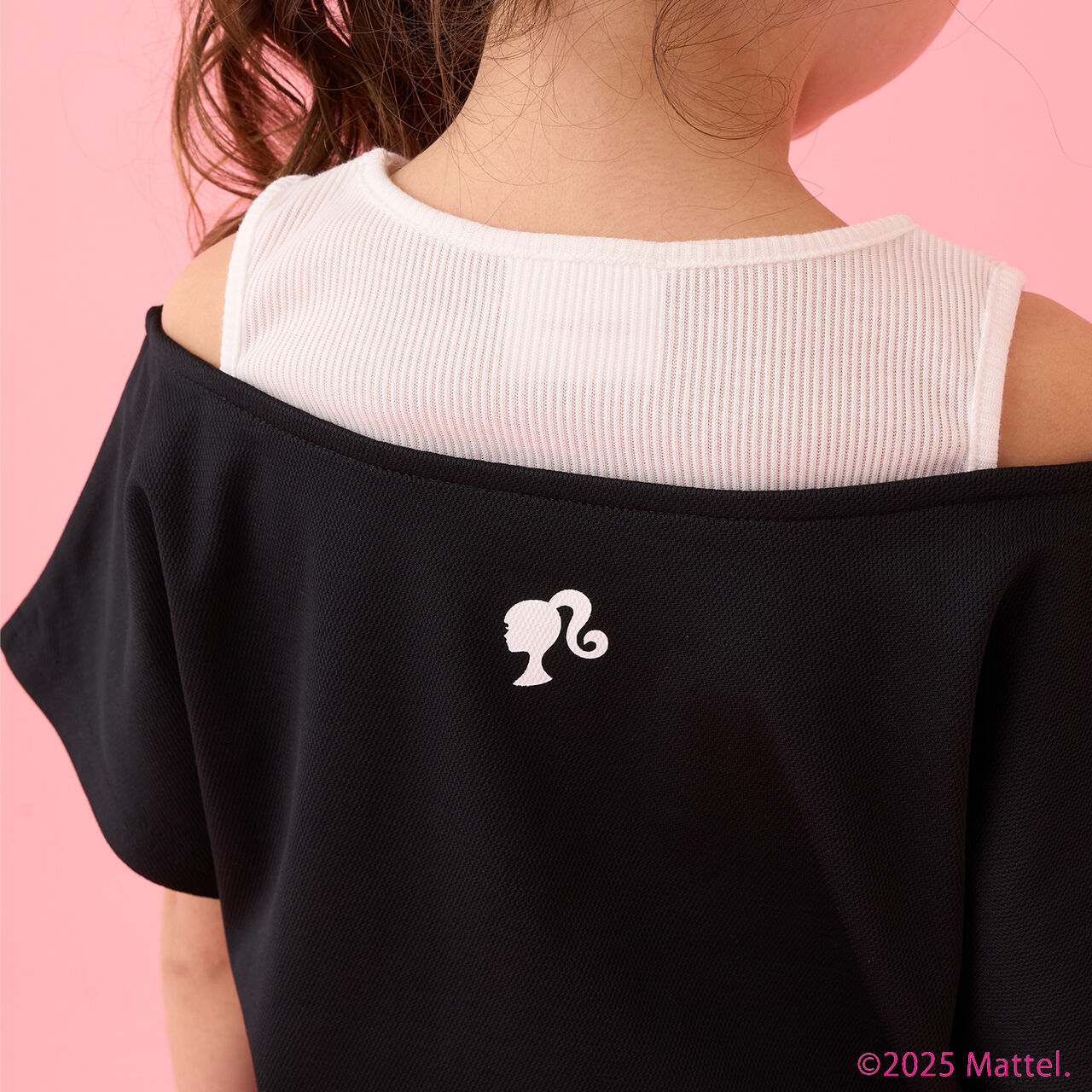 [Stain-resistant and Water-repellent] Layered Look T-Shirt [Barbie],Sax blue, large image number 25