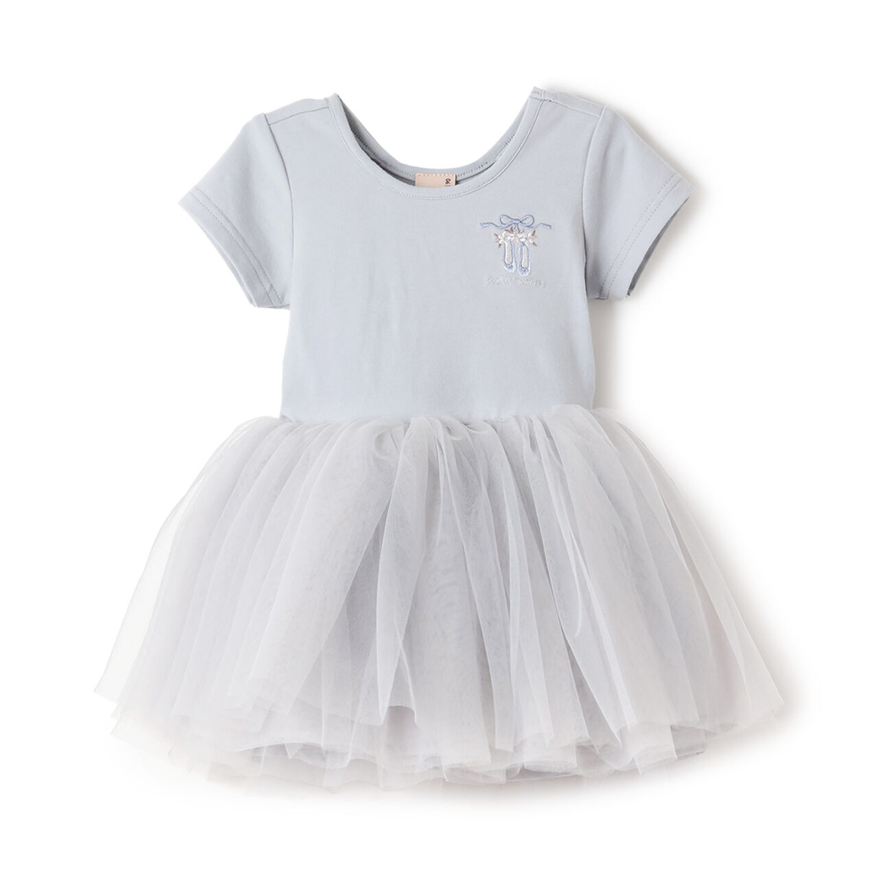 Ballet Tulle One-Piece Dress,Light blue, large image number 5