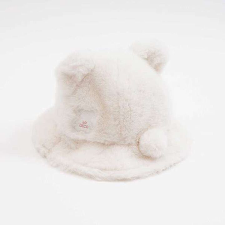 KPDECO Bear Ear Hat (S-M),Off white, medium image number 1