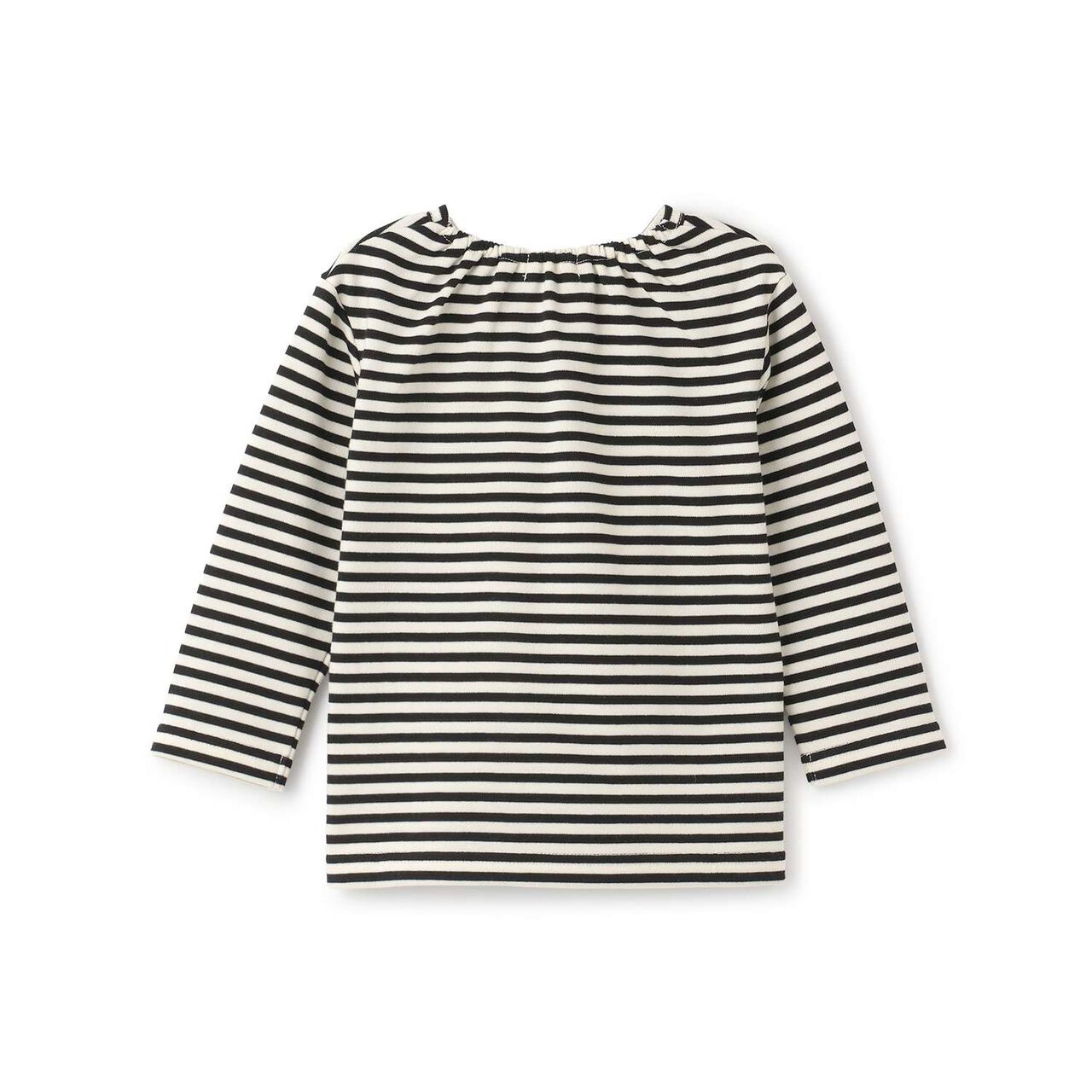 Stripe Pattern Sweatshirt,Brick, large image number 1